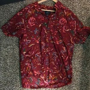 men’s button up shirt